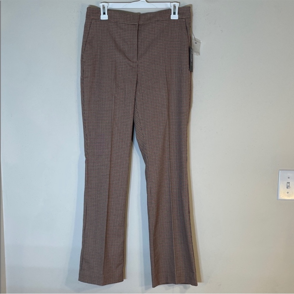 Vince Camuto Checkered Woolen Dress Pants. 8. NWT.
